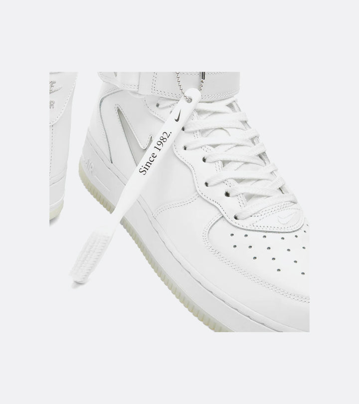 AIR FORCE 1 MID 07 SUMMIT WHITE/LIGHT BONE