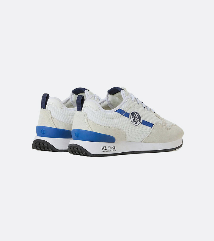 NORTH SAIL. Sneaker white. HORIZON PLAIN 021 WHITE BLUE