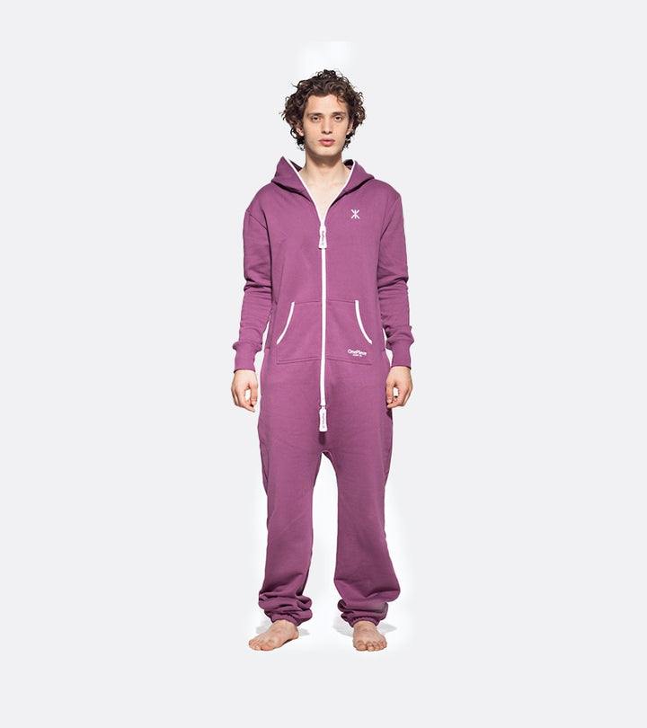 BASIC JUMPSUIT DUSTY PURPLE