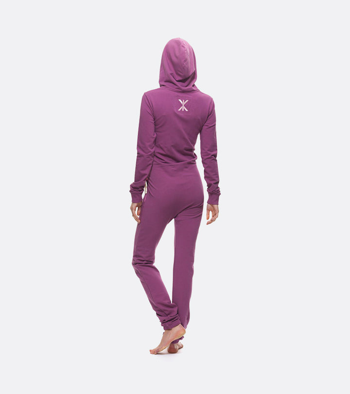 BASIC JUMPSUIT DUSTY PURPLE