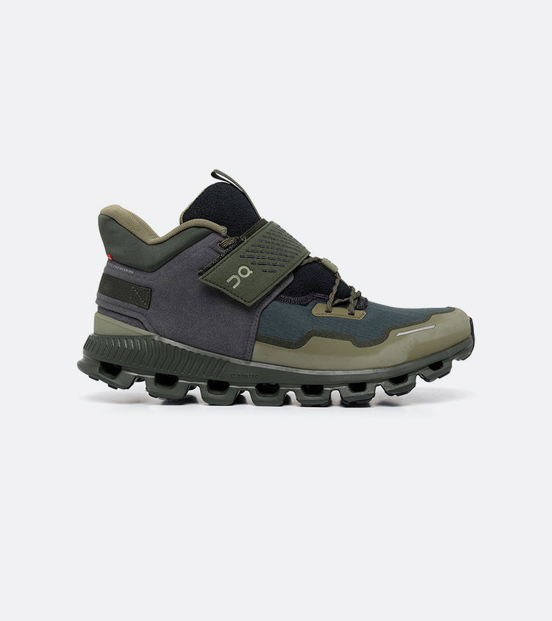 on cloud hi edge defy olive/fir