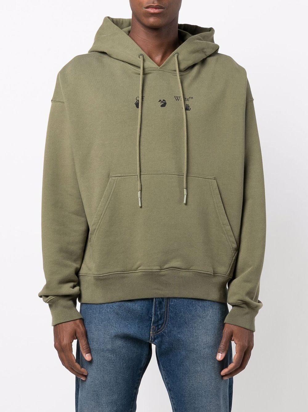 Off-white Arrows Logo-print Hoodie