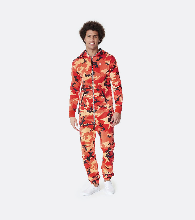 ANTI-CAMO JUMPSUIT SUNSET RED