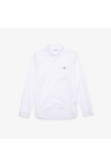 LACOSTE Men's Regular Fit Premium Cotton Shirt
