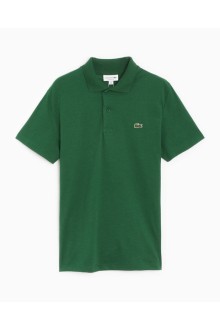  lacoste Regular Fit Polyester Cotton Polo Shirt green