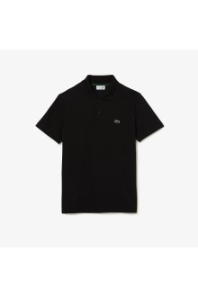 Regular Fit Polyester Cotton Polo Shirt black