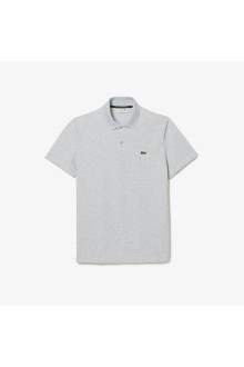  lacoste Regular Fit Polyester Cotton Polo Shirt grey
