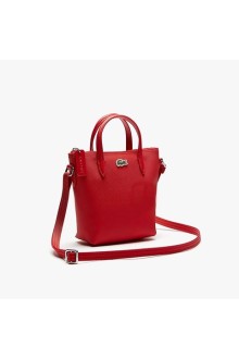  Lacoste Women's Nf2609po Crossbody Bag  red