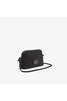 Women's Lacoste Grained Leather Dome Crossover Bag