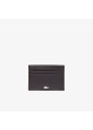  lacoste Unisex Fitzgerald Credit Card Holder In Leather