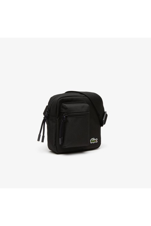 Unisex Lacoste Adjustable Shoulder Zip Camera Bag