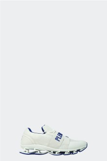 PHILIPP PLEIN SPORT Plein Sport Tape Logo White Blue Sneakers