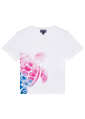Boys Cotton T-Shirt Tortue Aquarelle